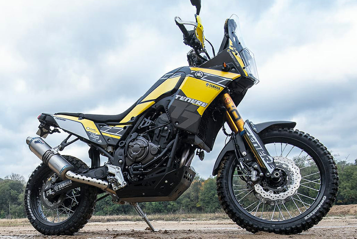 Uniracing sorprende con 4 exclusivos kits 60 aniversario para la Yamaha Ténéré 700
