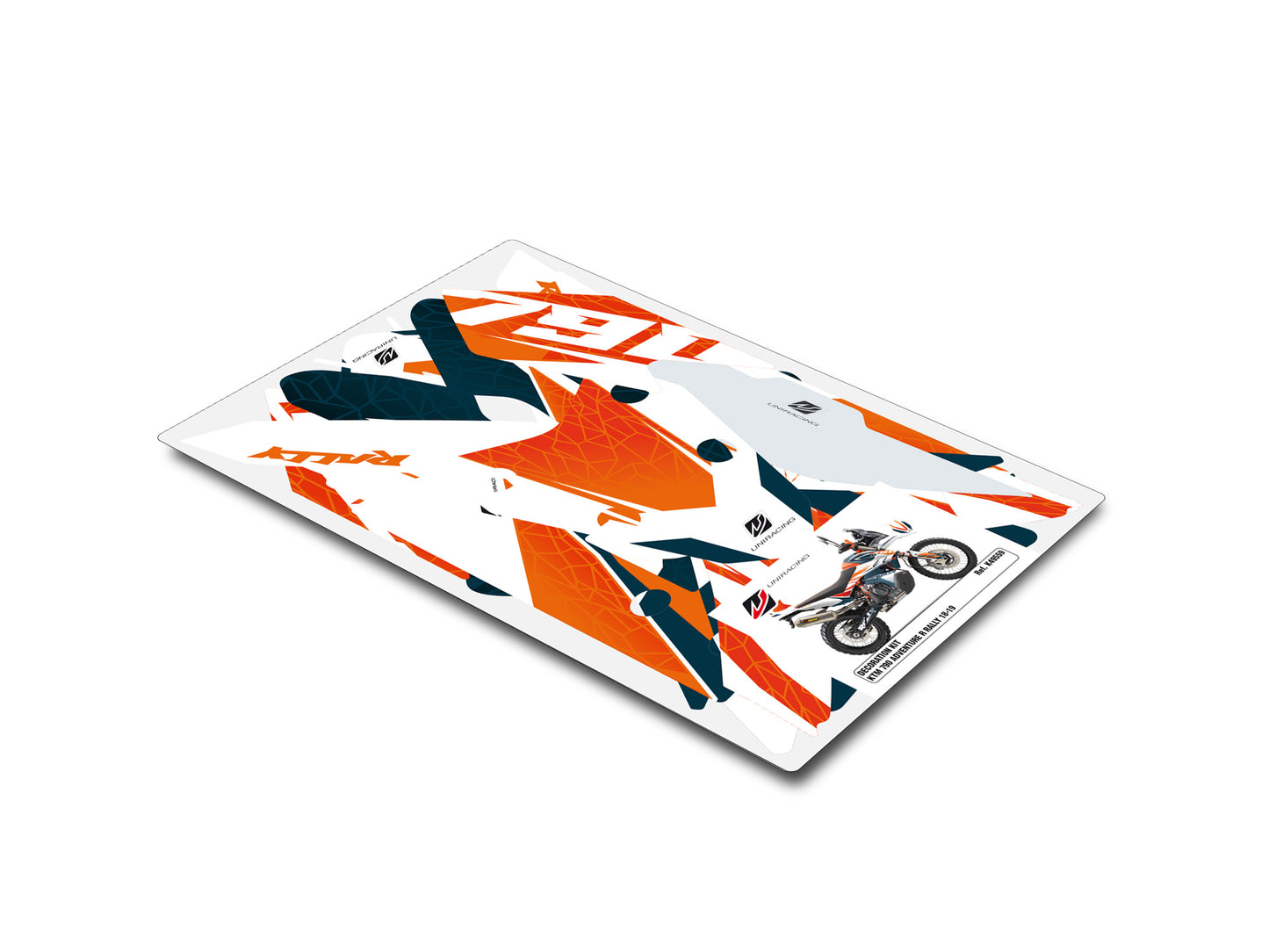 Kit adhesivos KTM 790 Adventure R Rally 2018-19 | AZÚL - Uniracing