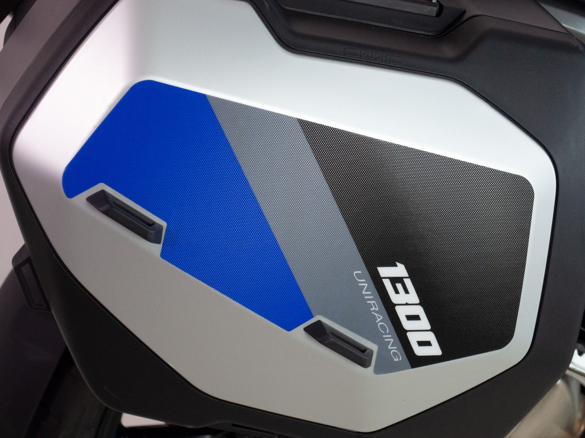 DECORACIÓN LATERAL MALETA VARIO BMW R1300 GS - Uniracing