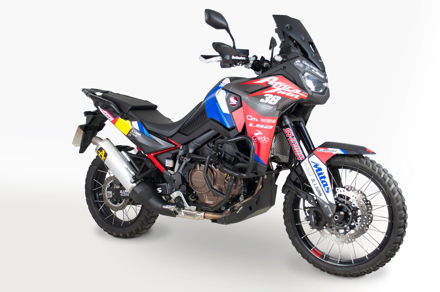 Kit Adhesivos Honda Africa Twin CRF 1100 (24-25) Replica Kirian Mirabet 2024 - Unitransfer Marking Systems, S.L.
