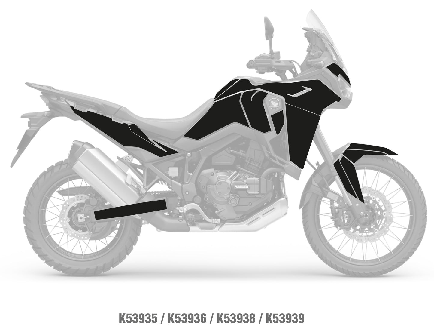 Honda Africa Twin (24-25) Replica Kirian Mirabet 2024 Sticker Kit