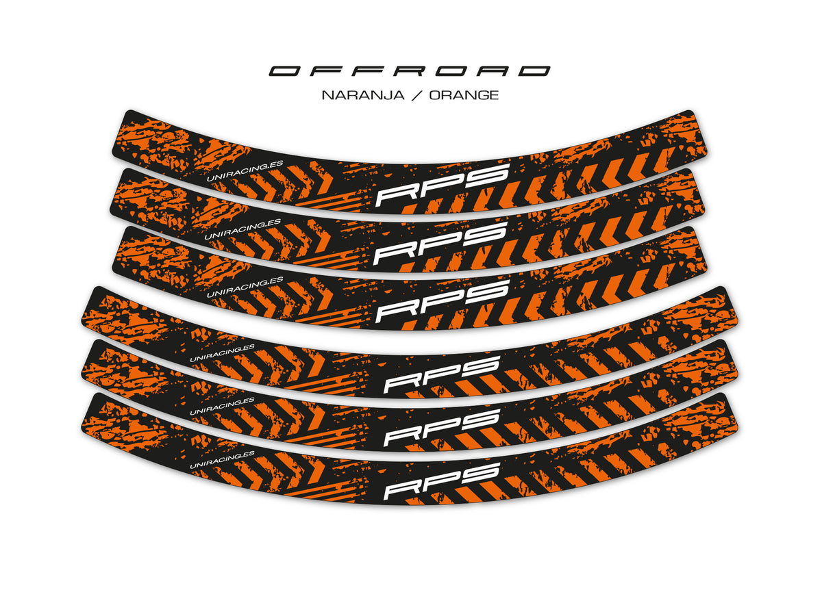 Rim Stickers Off Road - Uniracing