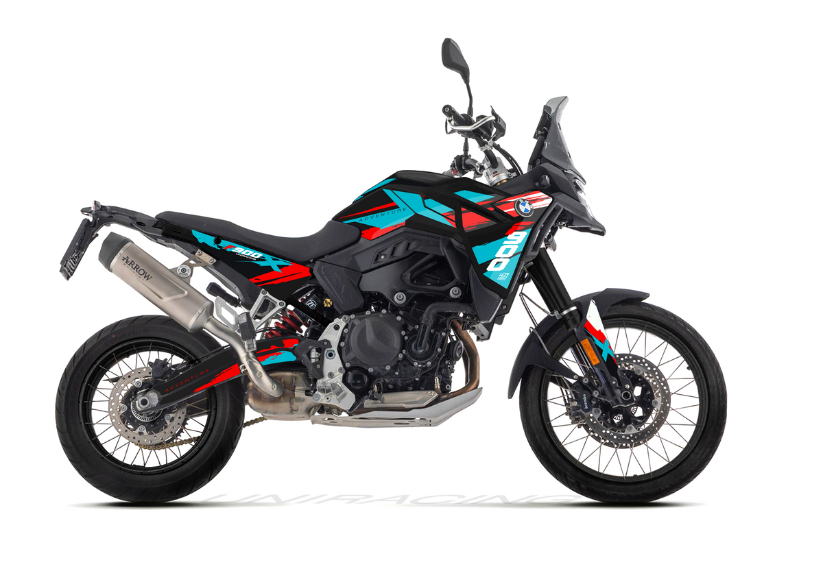 Kit de adhesivos BMW F900 GS 2026 Storm Cyan - Unitransfer Marking Systems, S.L.