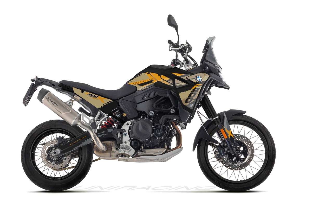 Kit de adhesivos BMW F900 GS 2026 Desert Gold - Unitransfer Marking Systems, S.L.