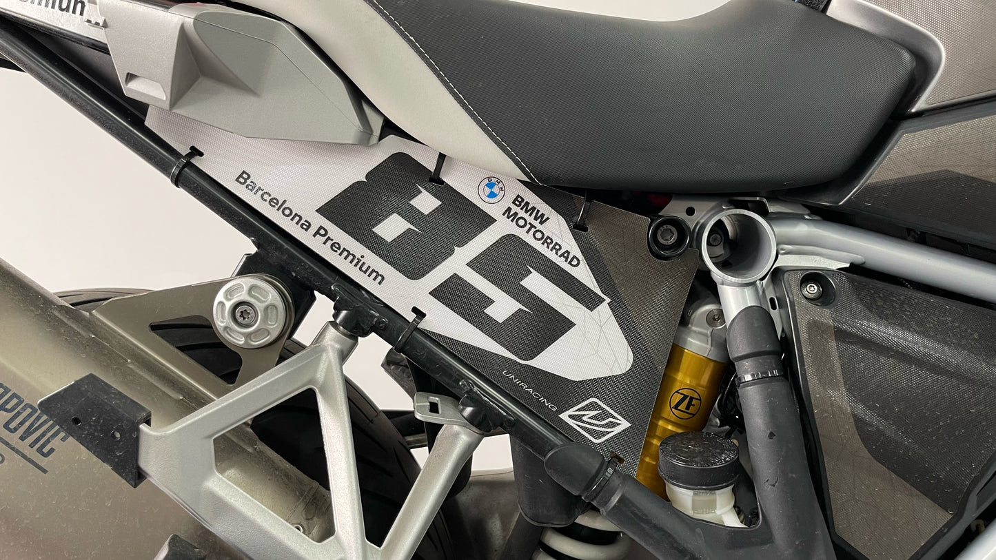 Kit Porta-números BMW R1200GS/GSA and R1250GS/GSA - Uniracing