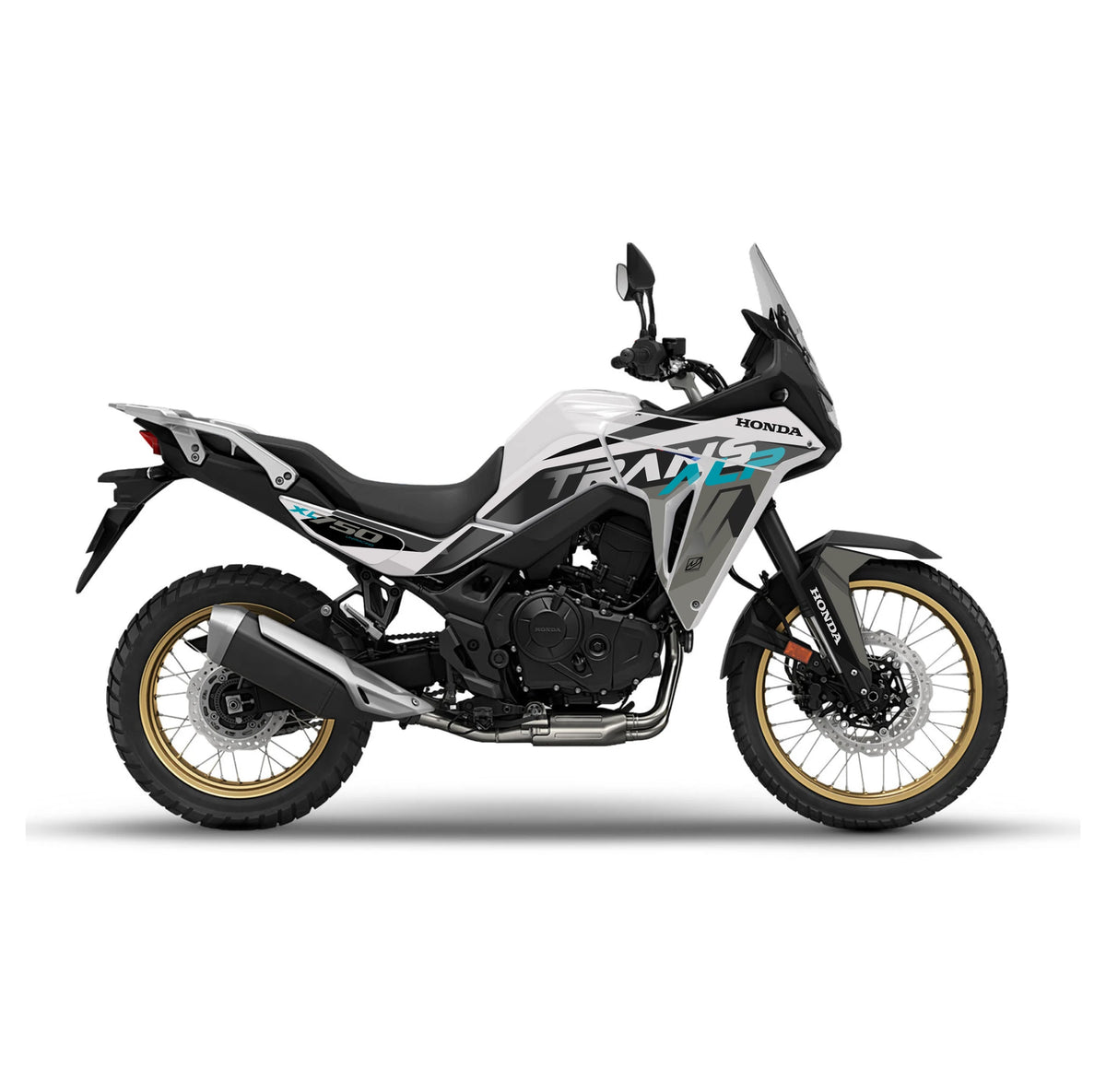 Kit adhesivos Honda Transalp 750 2025–2026 Alpine Mint