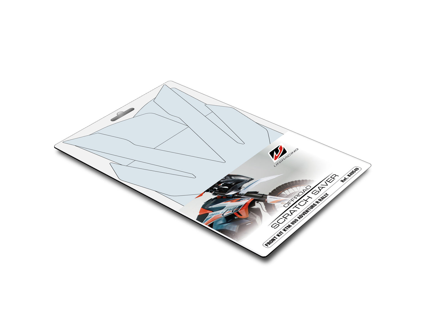 KTM 890 Adventure R Rally 2020-21 Off Road Scratch Saver Front Kit - Uniracing