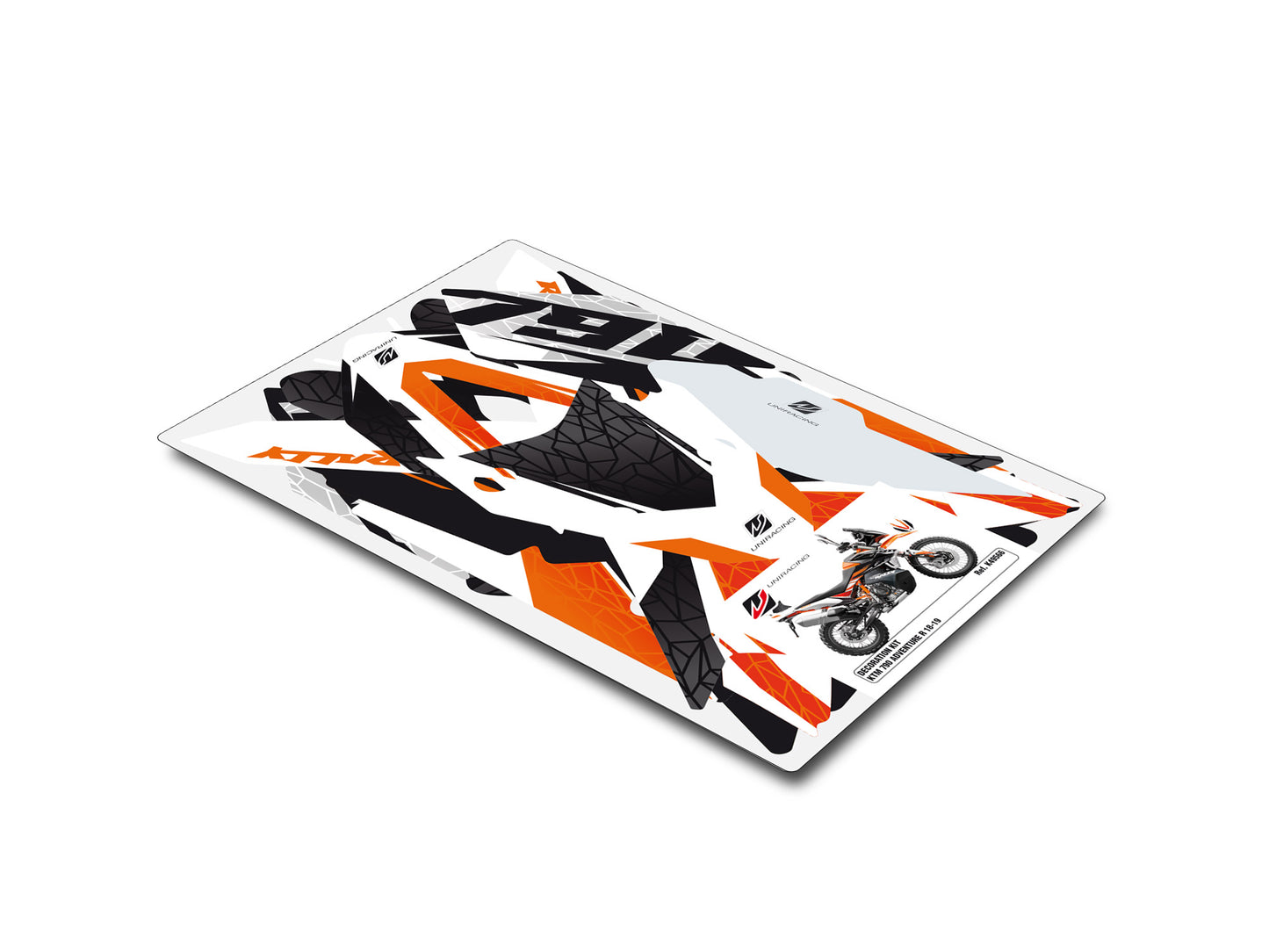 KTM 790 Adventure R 2018-19 Decoration and Protection kit - Uniracing