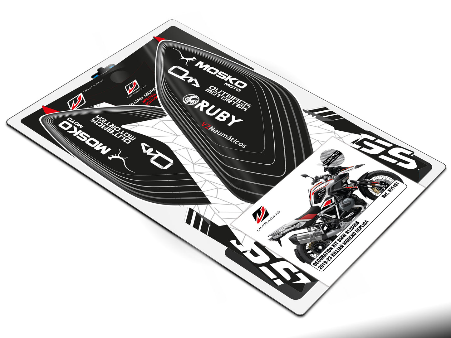 BMW R1250GS Killian Moreno - Uniracing