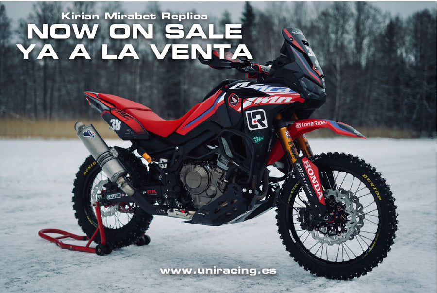 Uniracing lanza el kit Kirian Mirabet Réplica 