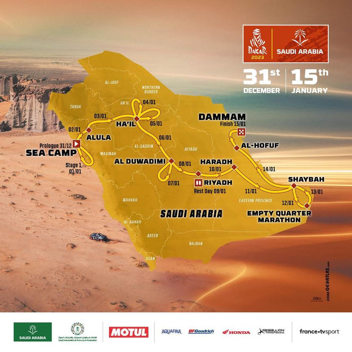 Uniracing en el Dakar 2023