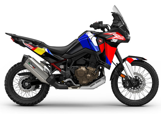 Kit Adhesivos Honda Africa Twin CRF 1100 (24-25) Kirian Mirabet 2024 Replica HRC