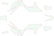 Kit de adhesivos de protección AJP PR7 (transparente) - Uniracing