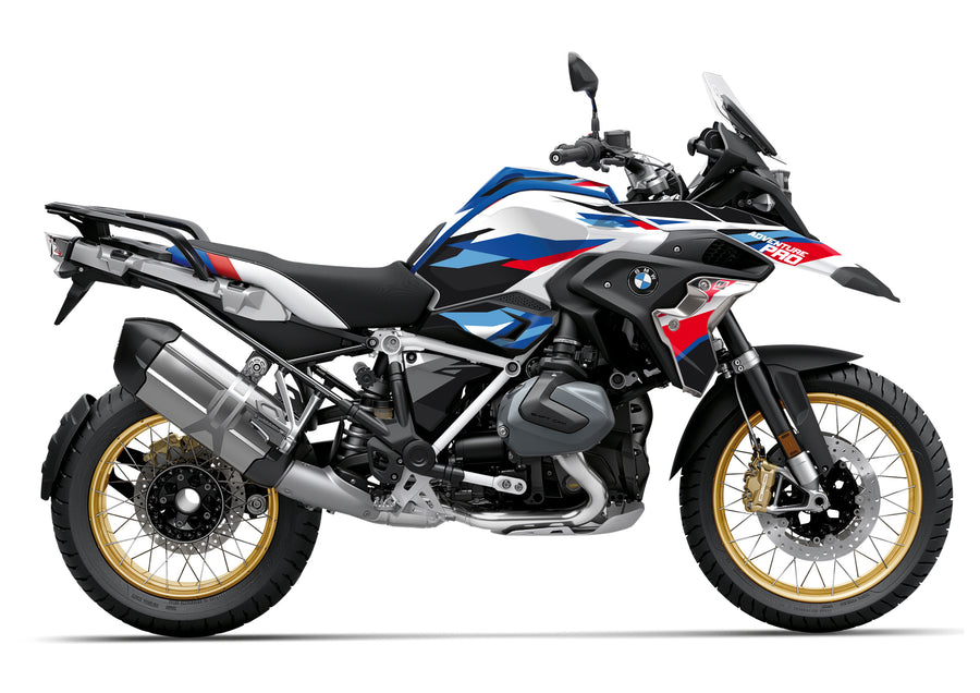Kit adhesivos BMW R1200GS (2017–2018) / R1250GS (2019–2023) – Adventure PRO