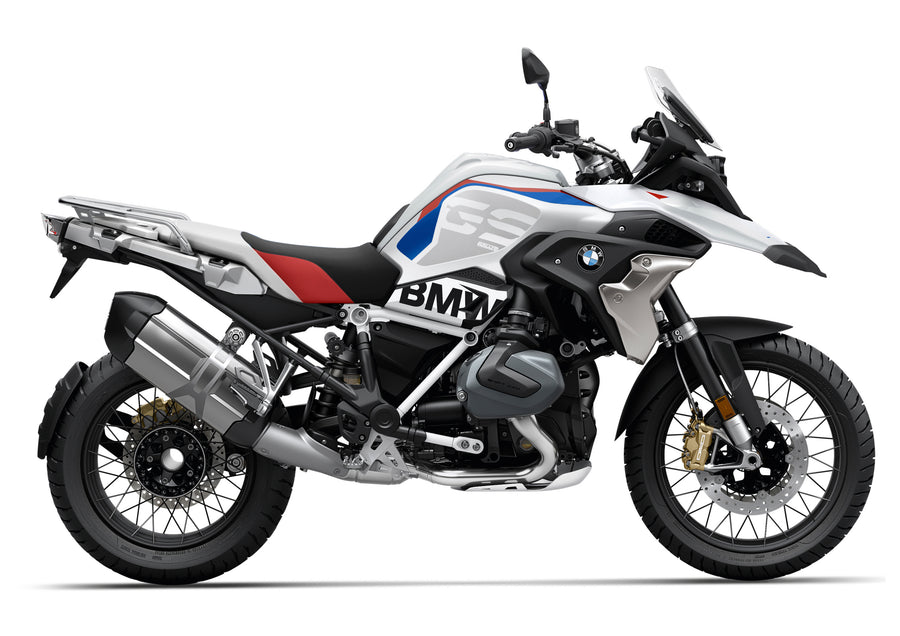 Adhesivo letras BMW Negro para R1200 GS  y R1250 GS