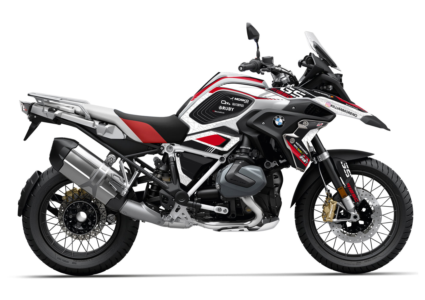 Kit Adhesivos BMW R1250GS by Killian Moreno - Unitransfer Marking Systems, S.L.