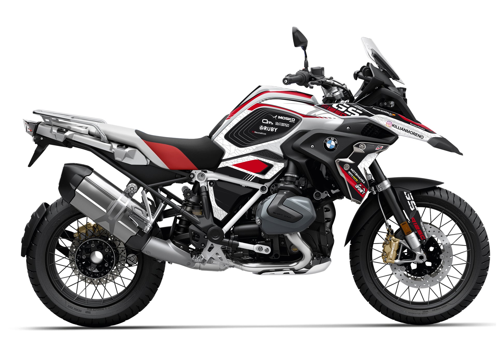 Kit Adhesivos BMW R1250GS by Killian Moreno - Unitransfer Marking Systems, S.L.