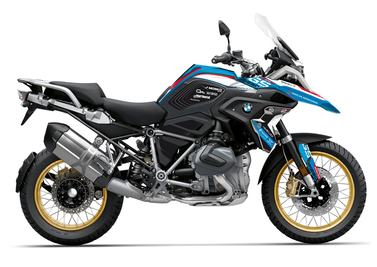 Kit Adhesivos BMW R1250GS Maikel SPA (2018-2023) - Unitransfer Marking Systems, S.L.