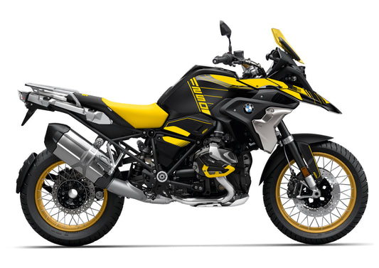 Kit adhesivos BMW R1250 GS 40 aniversario Amarillo Abeja - Unitransfer Marking Systems, S.L.