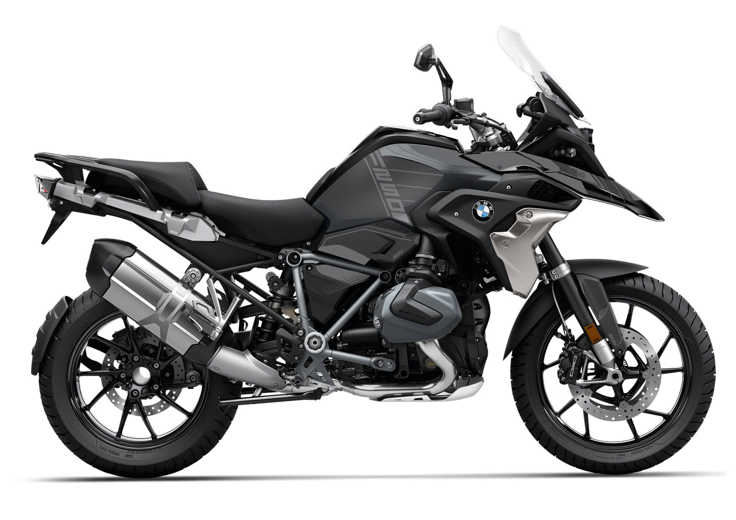 Kit adhesivos BMW R1250 GS 40 aniversario ANTHRACITE - Unitransfer Marking Systems, S.L.