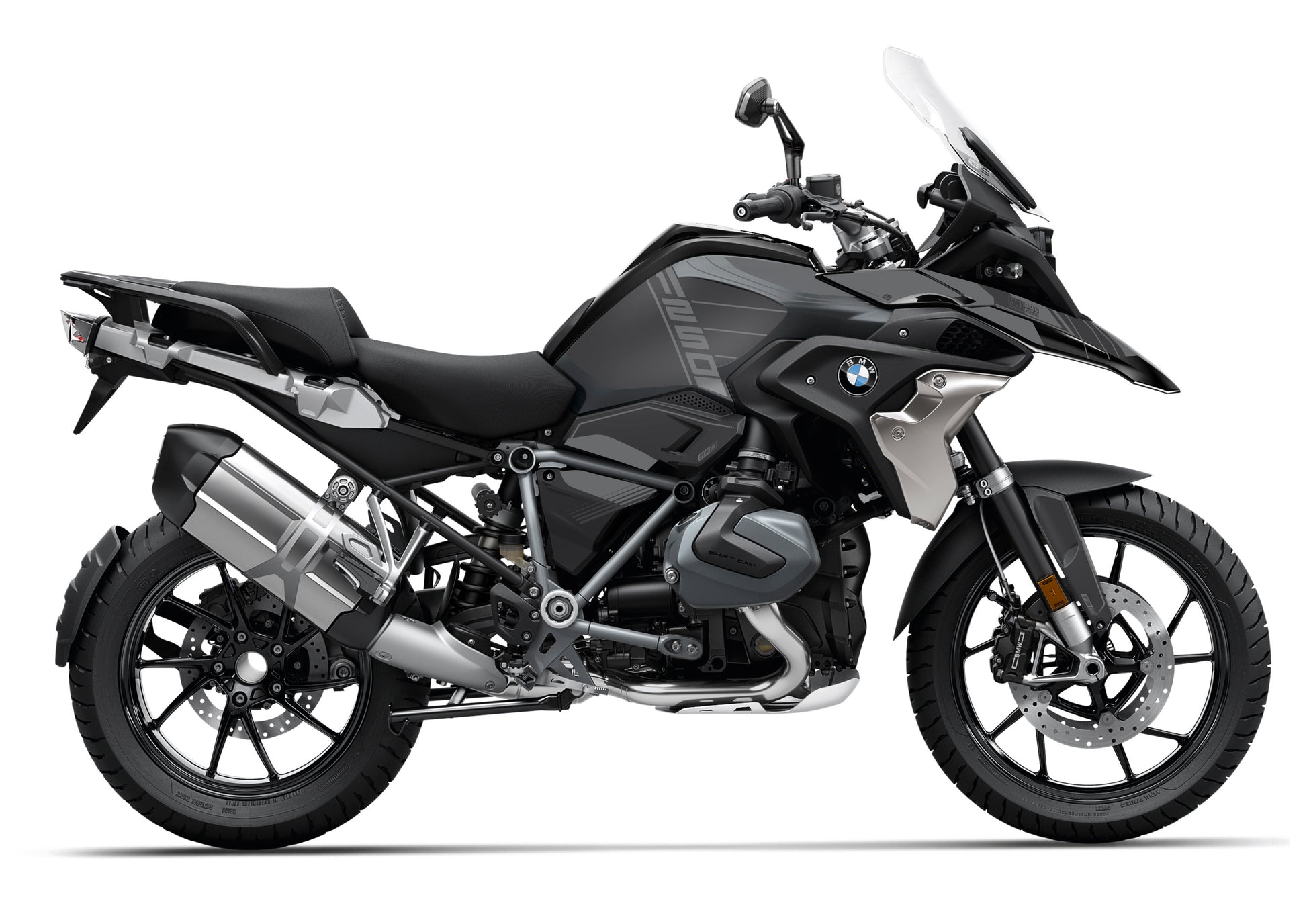 Kit adhesivos BMW R1250 GS 40 aniversario ANTHRACITE - Unitransfer Marking Systems, S.L.