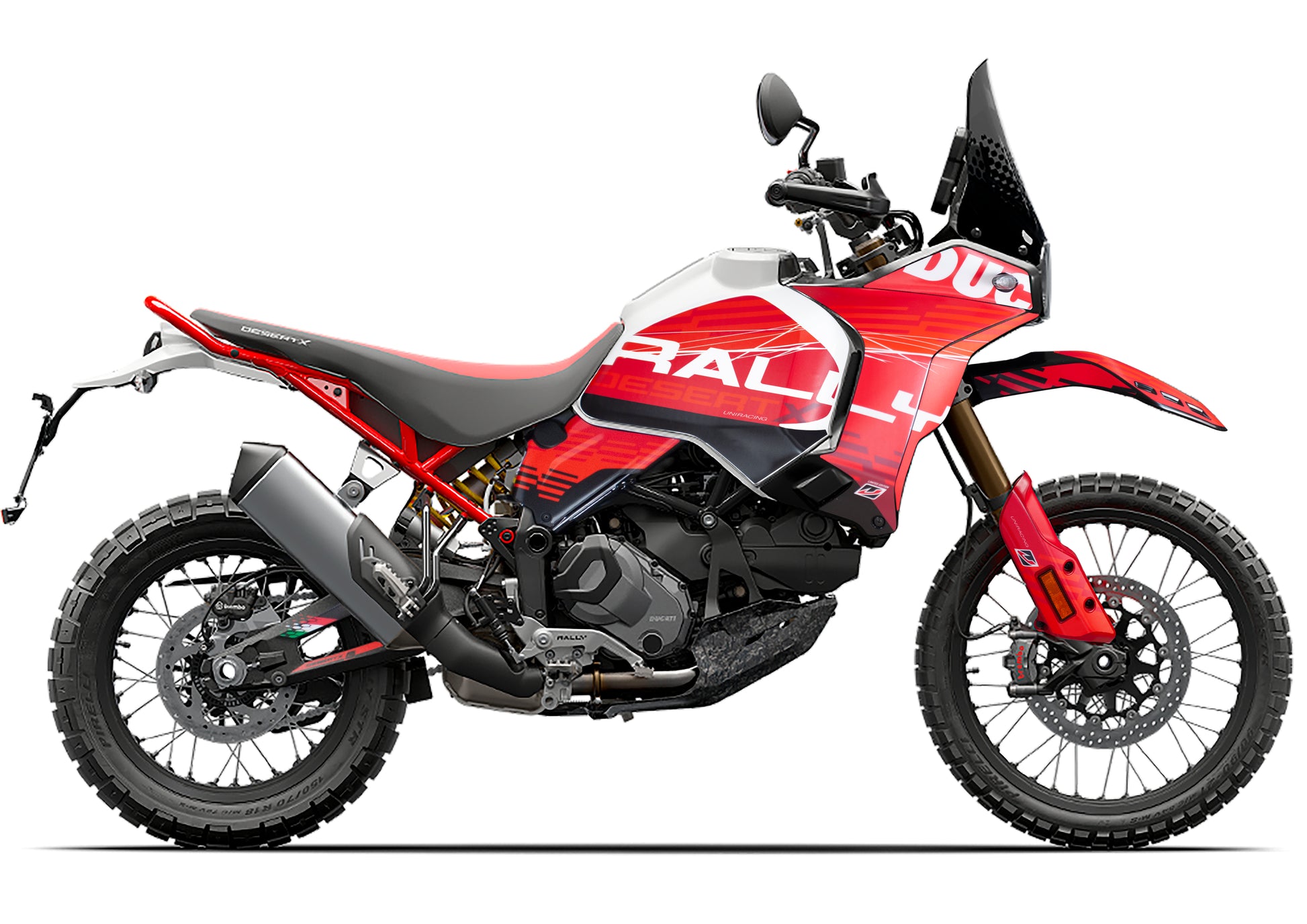 Kit de adhesivos Ducati Desert X "desertrally" - Unitransfer Marking Systems, S.L.