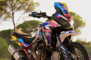 Kit Adhesivos Honda Africa Twin CRF 1100(24-25) Kirian Mirabet 2025 Fluor Edition FULL REPLICA - Unitransfer Marking Systems, S.L.