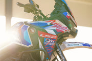 Kit Adhesivos Honda Africa Twin CRF 1100(24-25) Kirian Mirabet 2025 Fluor Edition FULL REPLICA - Unitransfer Marking Systems, S.L.