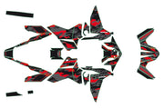 Kit de adhesivos para Africa Twin (diseño Kirian Mirabet negro)
