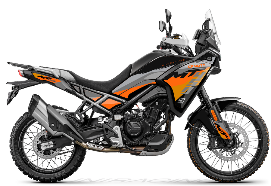 Kit de adhesivos CFMOTO 450MT Rally Orange