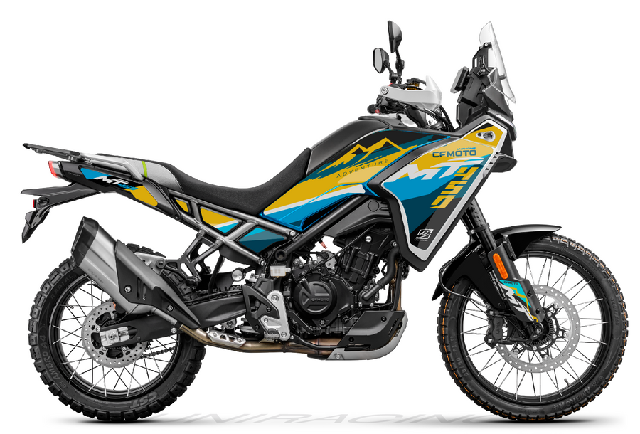 Kit de adhesivos CFMOTO 450MT Heritage Blue
