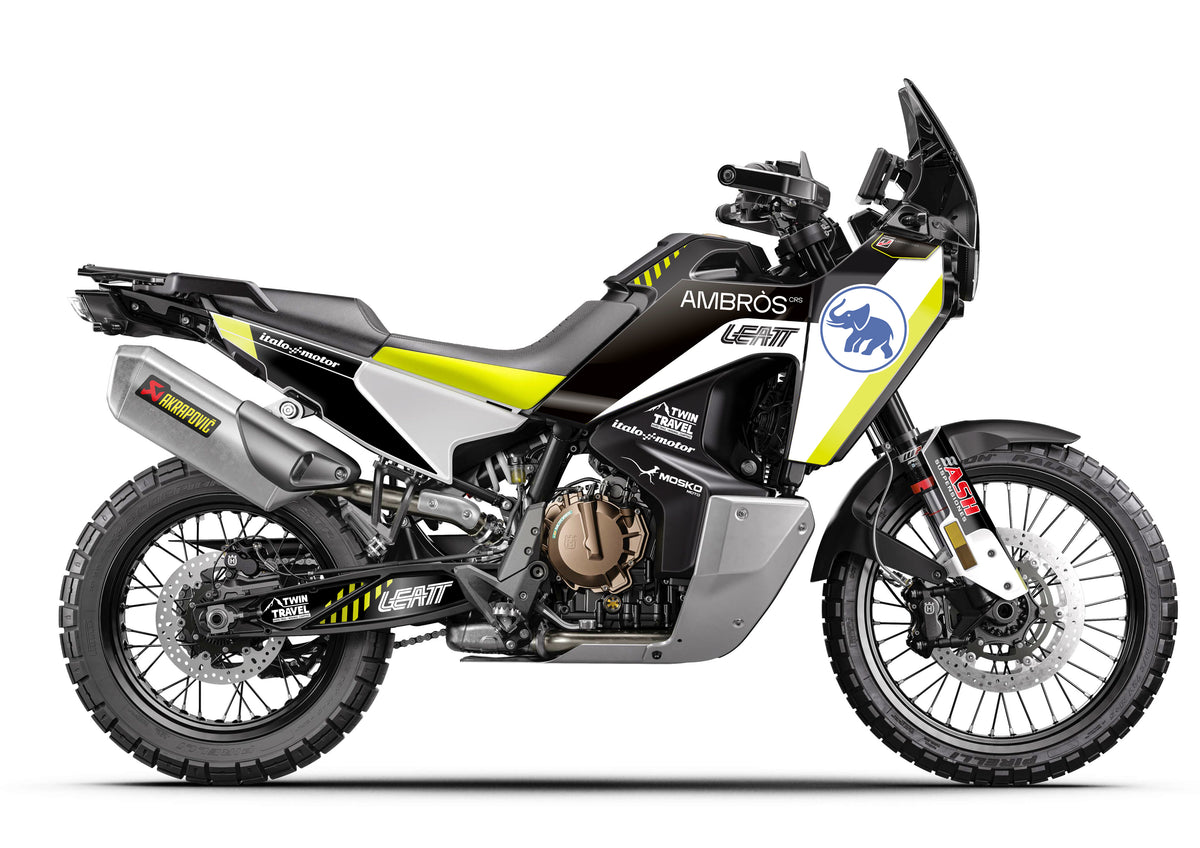 Kit Adhesivos Husqvarna Norden 901 Twin Travel - NEGRO - Unitransfer Marking Systems, S.L.