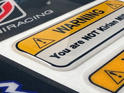 Kit Adhesivos "YOU ARE NOT KIRIAN MIRABET" (Limited Edition) - Uniracing