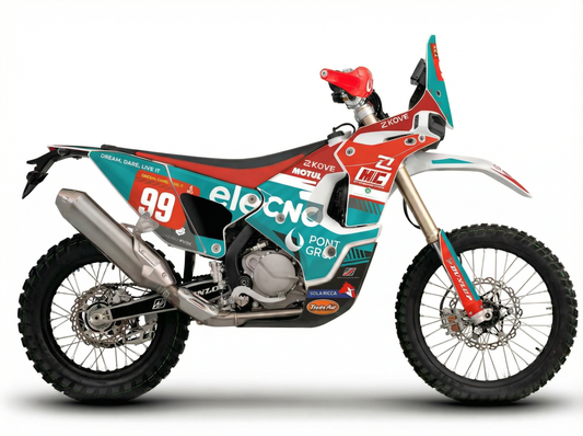 Kove 450 Rally Javi Vega replica
