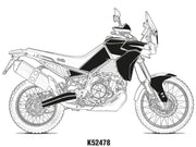 Kit de adhesivos completo Aprilia Tuareg 660 - Uniracing