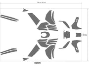 Kit de adhesivos completo Aprilia Tuareg 660 - Uniracing