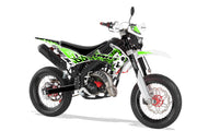 Kit adhesivos Rieju MRT 50 - Ghostrider Green - Unitransfer Marking Systems, S.L.