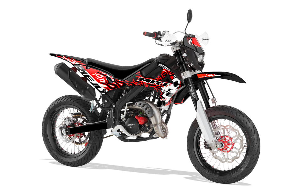 Kit de adhesivos Rieju MRT 50 – Ghostrider RED