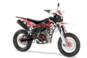 Kit de adhesivos Rieju MRT 50 – Ghostrider RED - Unitransfer Marking Systems, S.L.