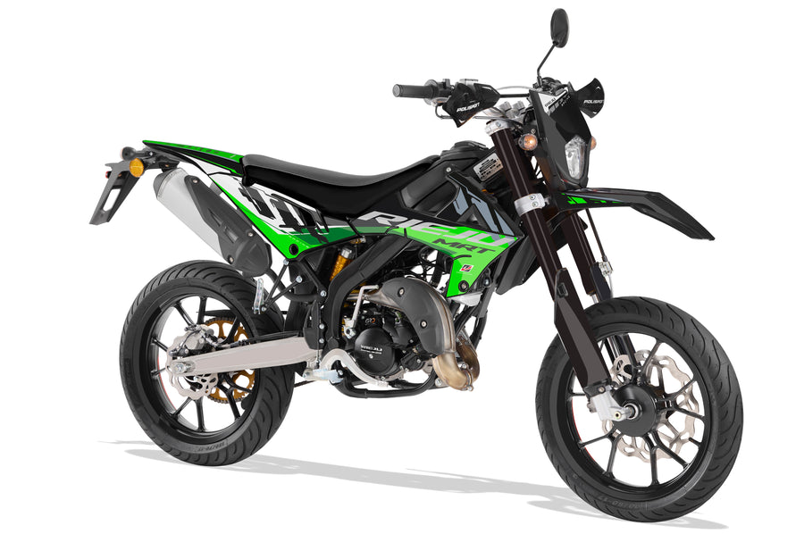 Kit de adhesivos Rieju MRT 50 / 125 - Green Viper