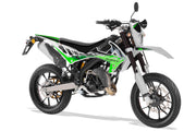 Kit de adhesivos Rieju MRT 50 / 125 - Green Viper - Unitransfer Marking Systems, S.L.