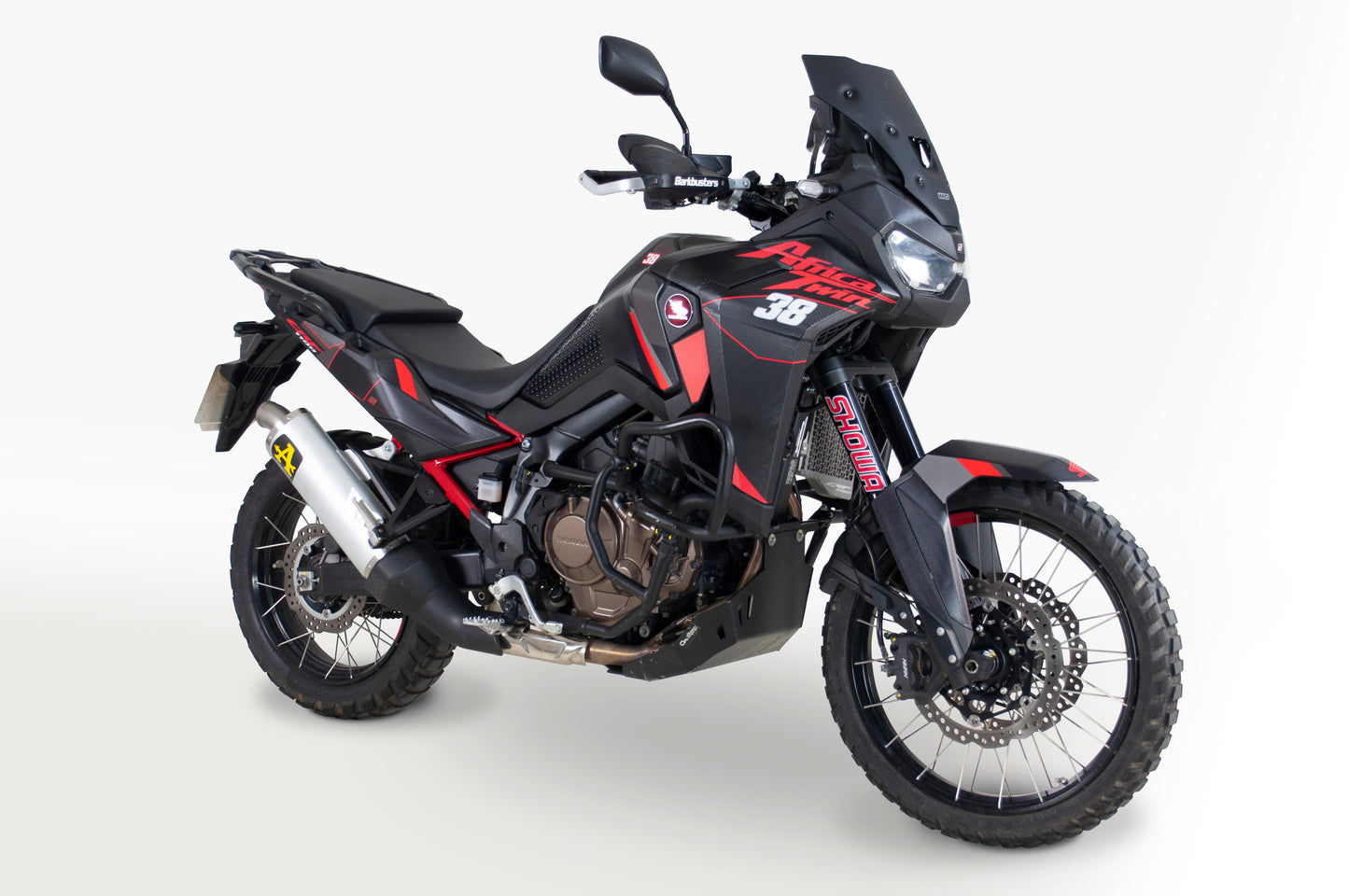 Kit Adhesivos Honda Africa Twin CRF 1100 (24-25) Kirian Mirabet 2024 Black Edition