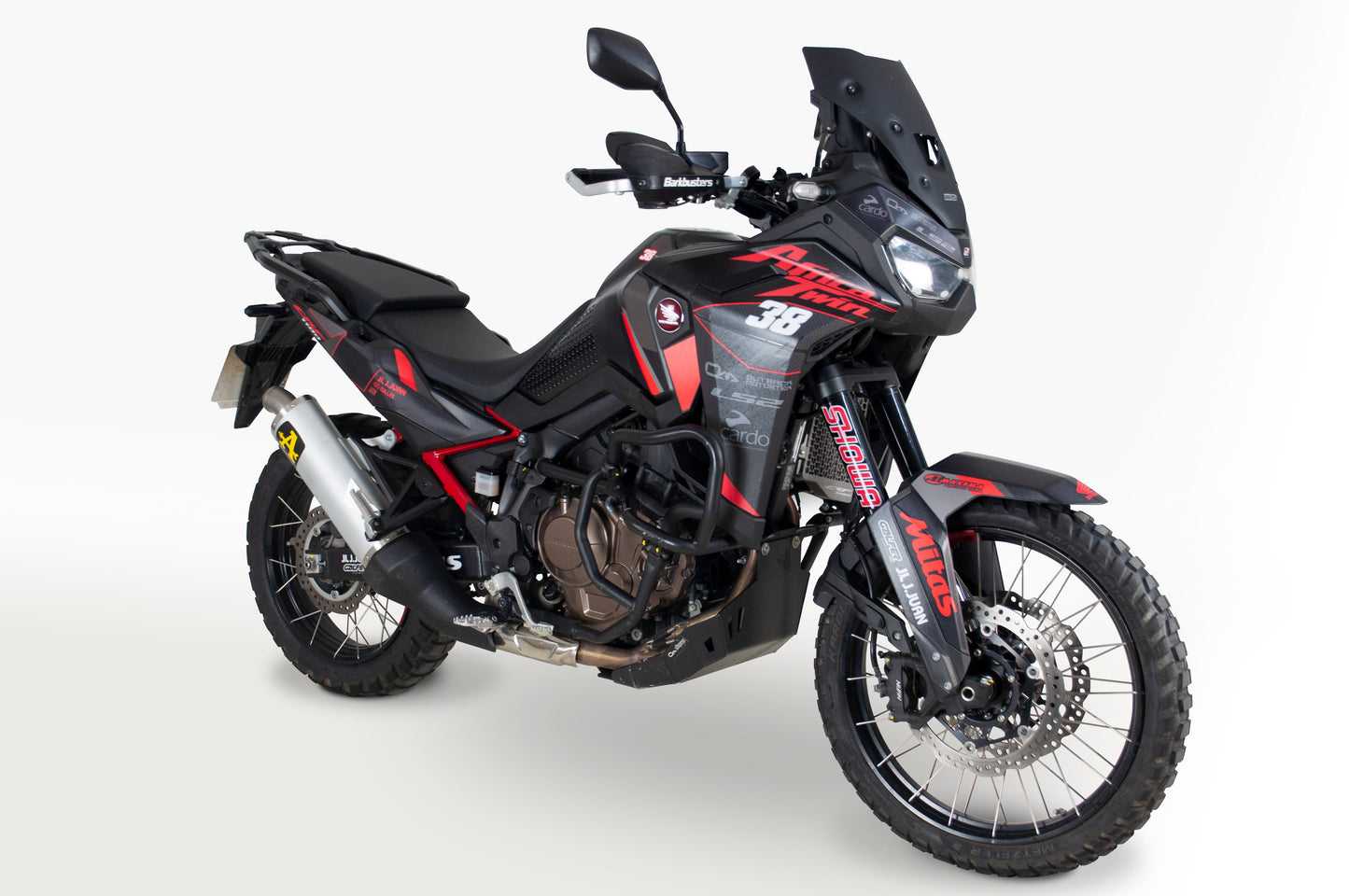 Honda Africa Twin (24-25) Replica Kirian Mirabet 2024 Sticker Kit