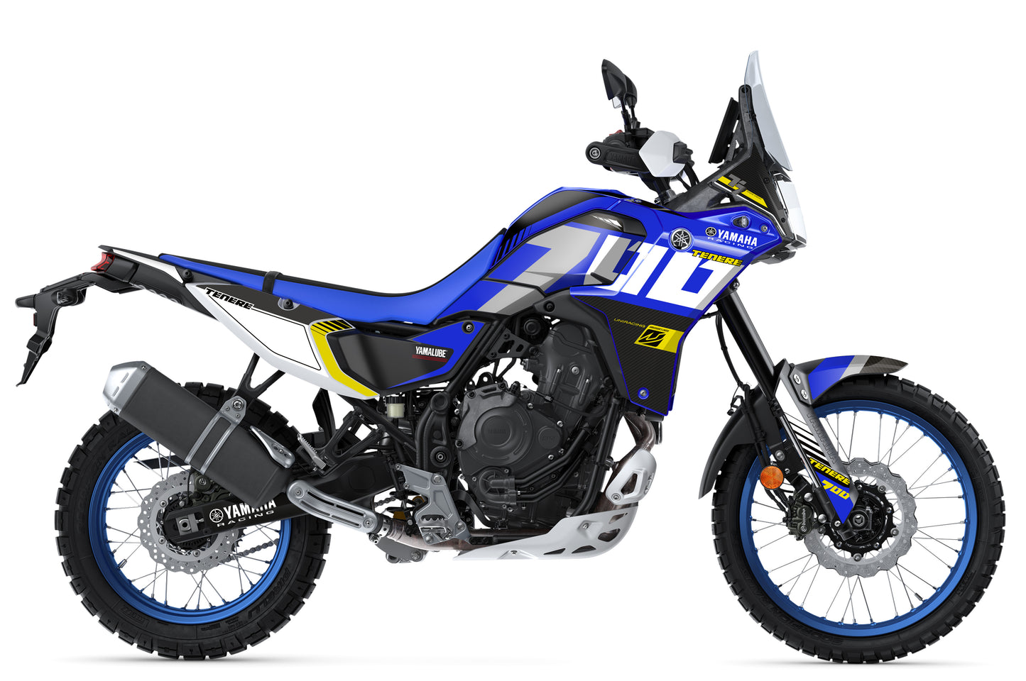 Kit de Adhesivos Yamaha Ténéré 700 2025–2026 – Icon Blue 2.0
