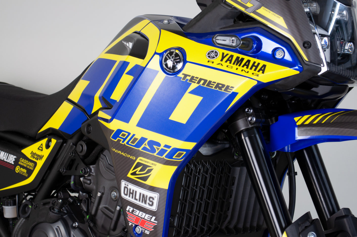 Kit de Adhesivos Yamaha Ténéré 700 Rally 2025–2026 – Ausio Racing Replica