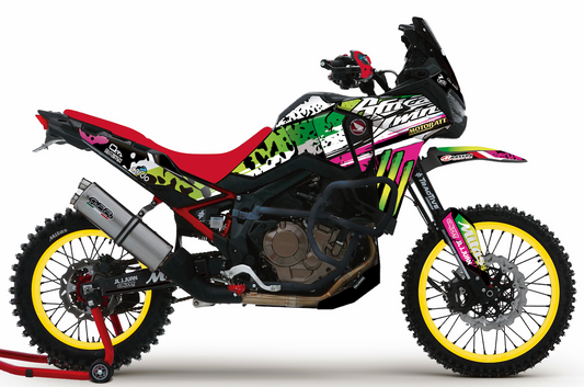 Kit adhesivos réplica Kirian Mirabet Super GP 2026 – Honda Africa Twin
