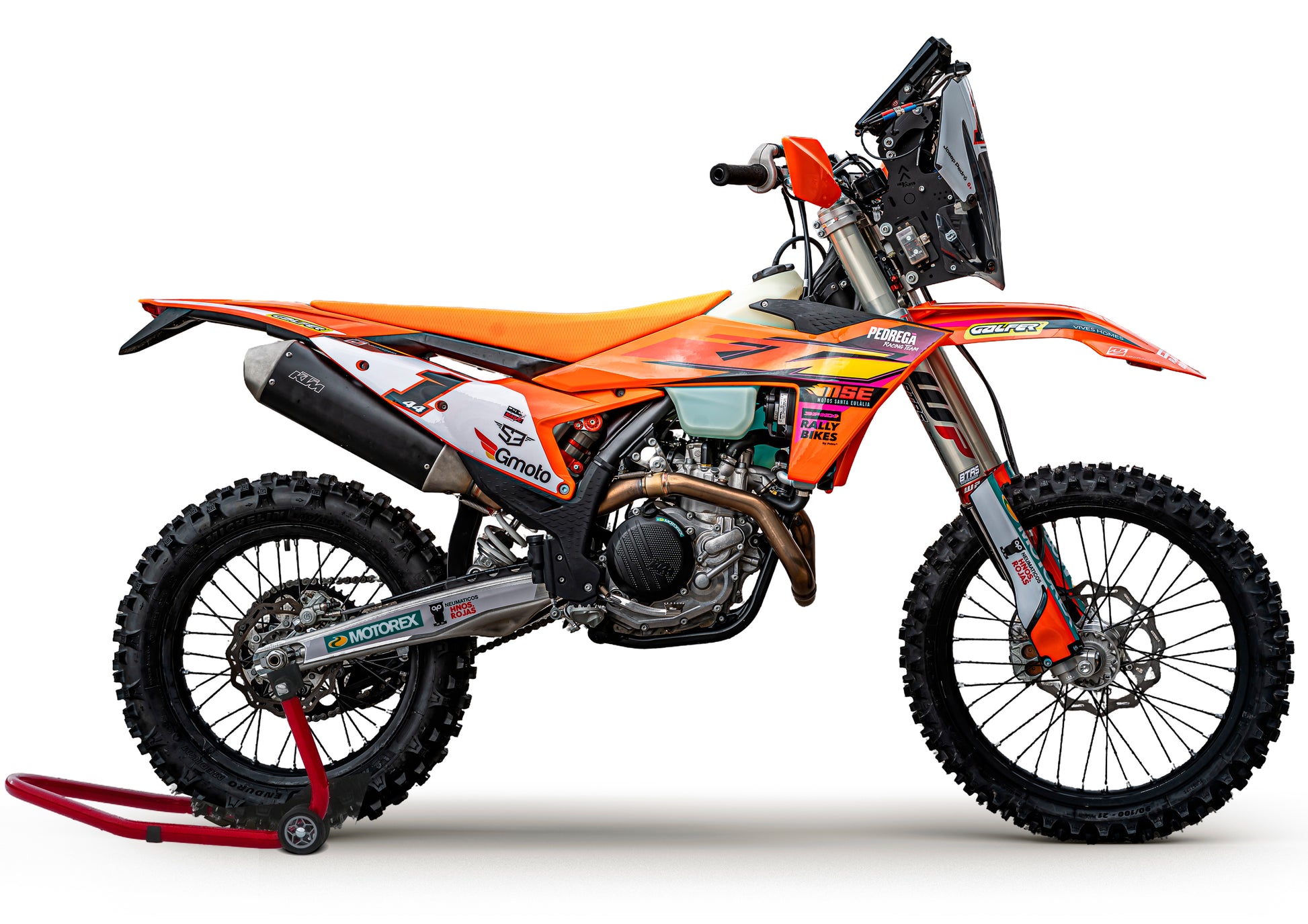 Kit de adhesivos KTM EXC / EXC-F 2024-2025 – Josep Pedro Rally - Unitransfer Marking Systems, S.L.