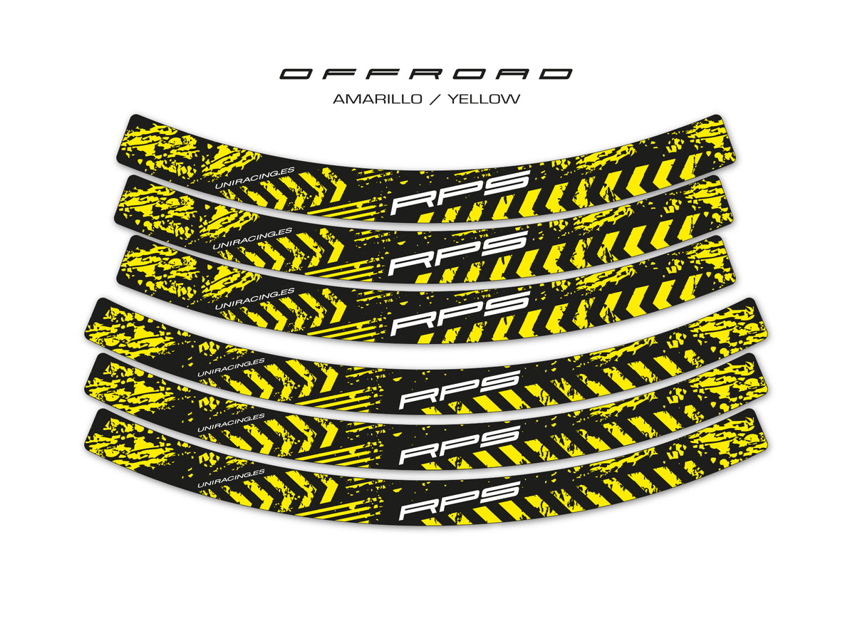 Muddoff Racing Sticker Rim Stickers Off Road – Uniracing
