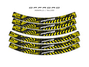 Rim Stickers Off Road - Uniracing
