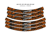 Rim Stickers Off Road - Uniracing